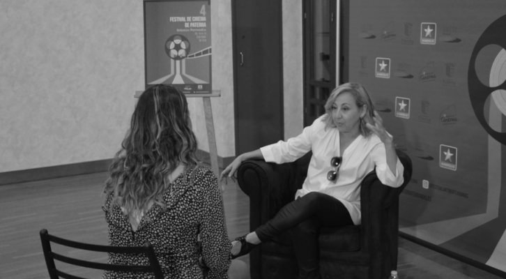 Carmen Machi en la entrevista con MAKMA