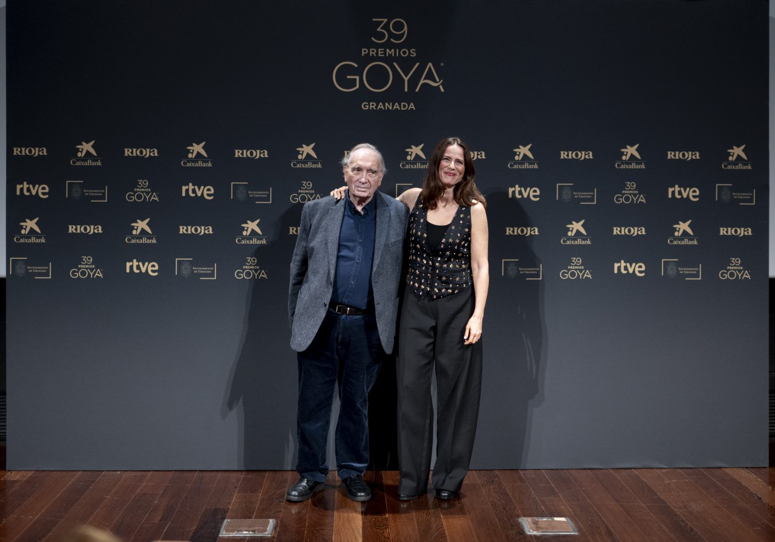 Fernando Méndez-Leite. Aitana Sánchez-Gijón. Goya de Honor 2025. Academia de Cine.