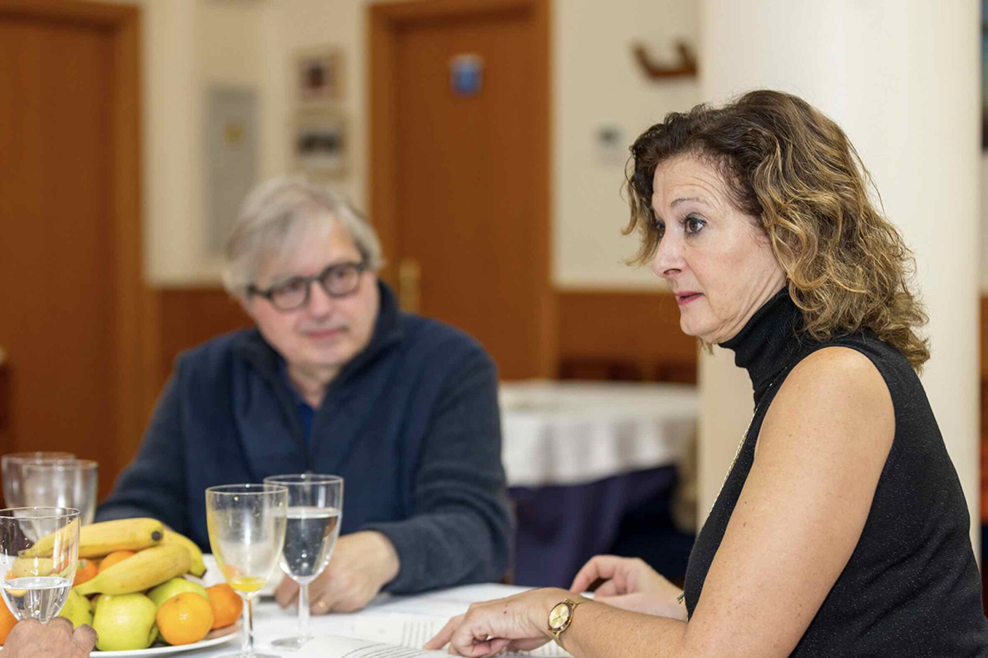 Luis Trigo y Ana Noguera. Desayunos MAKMA